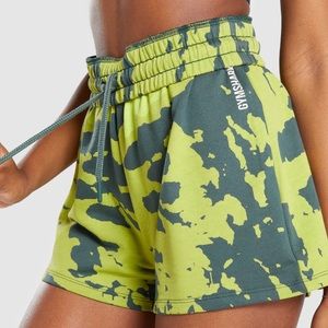 Gymshark color burst shorts